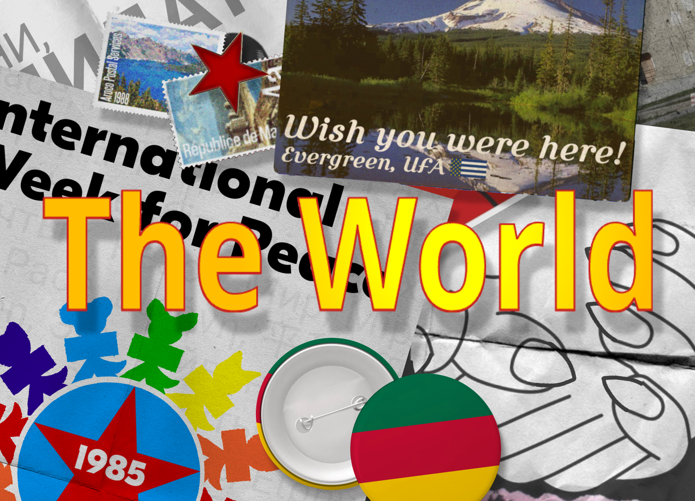 The World button